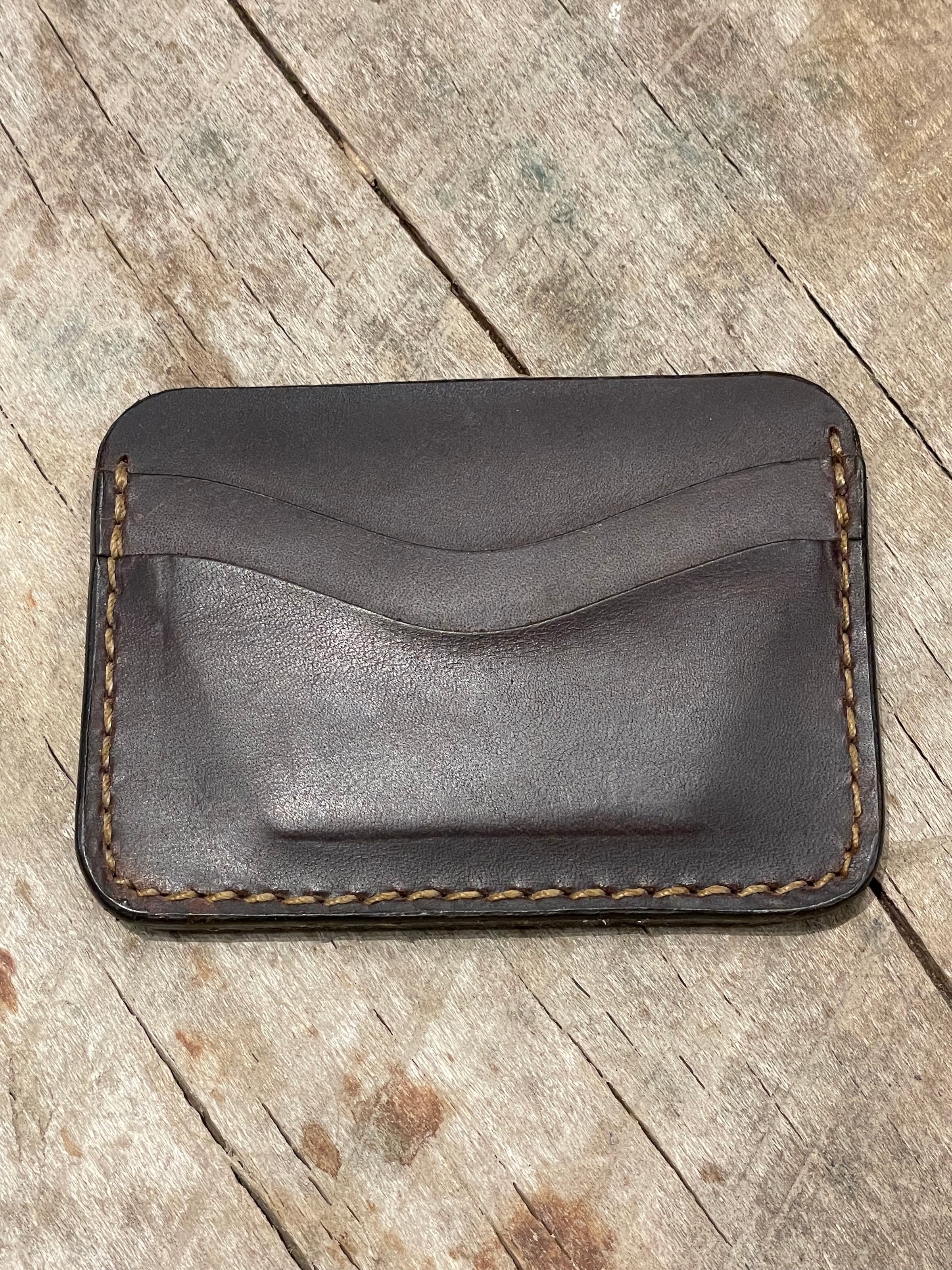 Handmade Leather Front Pocket Wallet